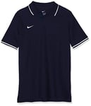 Nike - Y TM CLUB19 SS - Polo - Mixte Enfant - Bleu (Obsidian/White/451) - Taille: S