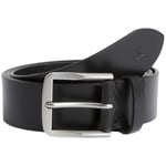 Ceinture Calvin Klein Jeans  Ceinture en cuir homme  Ref 60838 Noir