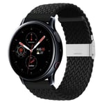 Punottu elastinen rannekoru Samsung Galaxy Watch Active 2 (44mm) - mus