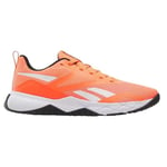 Reebok Homme NFX Trainer Sneaker, Digital Coral/Supercharged Coral/Black, 44.5 EU