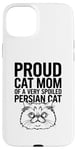 iPhone 15 Plus Proud Cat Mom Of A Very Spoiled Persian Cat Case