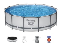 Piscine tubulaire Steel Pro Max ronde 4,27 x 1,07 m - Bestway