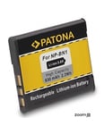 Batteri för Sony NP-BN1 630mAh 3.6V