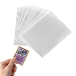 Plastfickor / Card Sleeves för Samlarkort - 100-Pack transparent