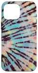 iPhone 16 Pro Max Cool Blue Tie-dye Hippie Pattern Tie Dye Case