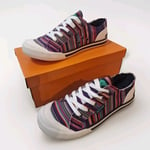 Rocket Dog Womens Jazzin Plimsolls Trainers Purple New Boxed Size 6