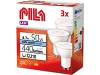 Ledvance 3X Pila Led-Lampa 4,7W (50W) Gu10 Mr16 Reflektor 36D 440Lm 230V 4000K Neutral Signify 929003038351