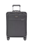 Briggs & Riley 4-Wheel 53cm Baseline Global Carry On Expandable Spinner Cabin Case, 49L, Steel