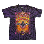 Jefferson Airplane Unisex Adult Live In San Francisco Tie Dye T-Shirt - XXL