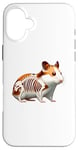 iPhone 16 Plus X-ray Hamster Body Anatomy Radiography Skeleton Case