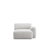 NO GA - Brick Right Chaise Lounge - Ascot White 00