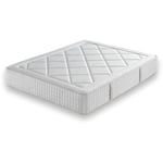 Dormalit - Matelas Ecologique 80X190 amelie, Epaisseur 30 cm, Mousse Recyclee + mousse a memoire de forme. Fermete moyenne. Excellente ergonomie et