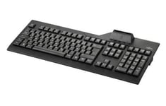 Fujitsu KB SCR2 - Tastatur - USB - Russisk / Tysk - svart - for Celsius J550  J580  W580; CELSIUS Mobile H970; ESPRIMO D556  D757  P556