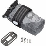 Wolf Tooth B-RAD TekLite Roll-Top Bag With Base Plate - Black / Grey 0.6 Litre Black/Grey