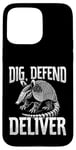 Coque pour iPhone 15 Pro Max Déguisement Tatou Animal Armadillos