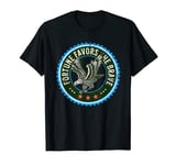 Fortune Favors The Brave Vintage Screaming Eagle Freedom T-Shirt