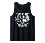 Pirate Halloween Costume Funny Lazy Easy Outfit Apparel Tank Top