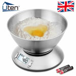 5KG Electronic Kitchen Scales LCD Digital Bowl Scale Cook Baking Food Weighing