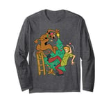 Christmas Scooby Doo Shaggy Decorate Tree Holiday Long Sleeve T-Shirt