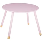 Table D'appoint Enfant En Bois mdf Douceur Atmosphera Rose