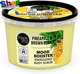 Organic  Shop  Mood  Booster  Energizing  Body  Scrub  Pineapple &  Brown  Sugar