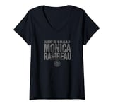 Marvel WandaVision Monica Rambeau Agent Of S.W.O.R.D. Text V-Neck T-Shirt