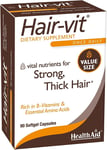 Hair Vitamins For Hair Growth With Essential Vitamins And Minerals 90 Capsules