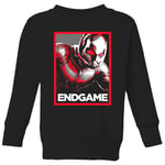 Avengers Endgame Ant-Man Poster Kids' Sweatshirt - Black - 3-4 ans - Noir