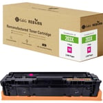 G&G Tonere Erstatter Hp 203X Kompatibel Magenta 2500 Sider Reborn Remanufactured 21268