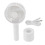 Mini Hand Fan Rechargeable USB Handheld Fan 90° Automatic Rotate For Office Home