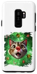 Coque pour Galaxy S9+ Space Cat Renne, Bad Tacky Ugly Christmas