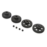 RC Motor Gear 26T 28T 30T 32T 25DP M1 5mm Metal RC Motor Pinion Set For 1/8 RE