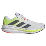 adidas Questar 3 Running Shoes Chaussures de Course, Cloud White/Grey Five/Lucid Lemon, 36 2/3 EU