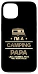 Coque pour iPhone 13 Camping-car glacière Nature Lover Camping Papa Like Normal Papa