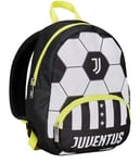 Seven Sac à dos pour maternelle, F.C. JUVENTUS Football, Noir Blanc - Poches Latérales Porte Bourrasse, Poche Frontale, Sac à dos maternelle enfant - Sac à dos scolaire Kid, multicolore, Taglia unica,