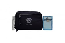 VERSACE MAN EAU FRAICHE GIFT SET 100ML EDT + 10ML EDT + BAG - MEN'S FOR HIM. NEW