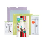 Cricut Essentials Materials Bundle, Vinyl, Variety