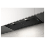 Elica FOLD-BLK-80 - Black Canopy Extractor Hood - B energy