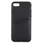 Buffalo iPhone 7/8/SE Kuori Backcover with Card Slots Musta