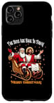 iPhone 11 Pro Max Jesus And Santa Claus The Boys Are Back In A Town ltsp Case