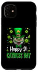 Coque pour iPhone 11 Cat St Patricks Day St Catricks Day Lucky Charm Cats Lovers