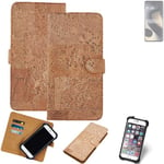 FOR Motorola Edge 2024 SMARTPHONE CASE COVER WALLETCASE CORK