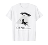 Bigfoot Yeti UFO Aliens Space Monster Conspiracy Abominable T-Shirt