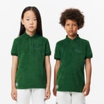 Lacoste Polo Sport Édition Roland-Garros en éponge Taille 6 ans Vert Sapin