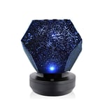 USB Rotation Fun Starlight Projection Light, Starry Romantic Four Seasons Starlight Projection Lamp, LED Skylight Projector, pour la décoration de la Maison