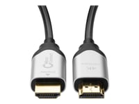 Microconnect Premium - Hdmi-Kabel Med Ethernet - Hdmi Hann Til Hdmi Hann - 70 M - Hybridkobber / Fiberoptikk - Svart - Aktiv Optisk Hybridkabel, Støtte For Dolby Truehd, 4 K 60 Hz (4096 X 2160) Støtte