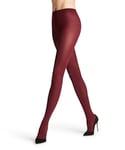 FALKE Women's Cotton Touch W TI Opaque Plain 1 Pair Tights, Red (Barolo 8596) new - eco-friendly, XL