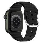 Apple Watch Ultra 2 49mm Sportigt armband i silikon, svart