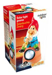 Outdoor Lights Nain de jardin solaire 21cm PR Multicolore, 12x11,7x22,5 cm