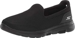 Skechers Homme Go Walk 5 Baskets, Black Textile Trim, 38 EU